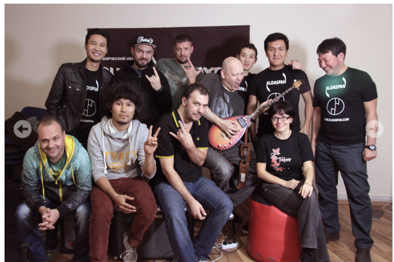 Aldaspan және Orchestra of Samples Халықаралық музыка жобасы